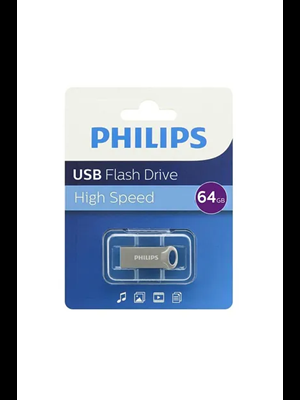 Philips 64gb Usb 2.0 Metal Flash Bellek