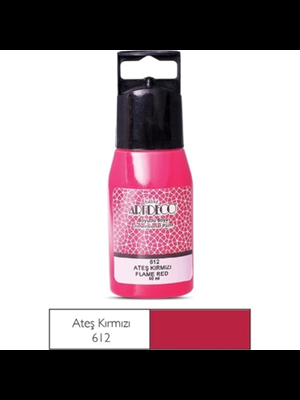 Artdeco 50 Ml Boyutlu Boya Ateş Kırmızı 612