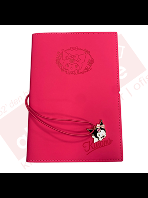 Victorias Journals 13x18 Kuromi Geçmeli Vegan Kap.lastikli Günlük 192 Sayfa 525-2121
