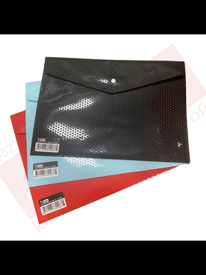 Mikro A4 Petek Desenli Çıtçıtlı Dosya Md-10