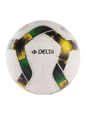 Delta Castello Futbol Topu No:5 Yeşil-sarı-siyah