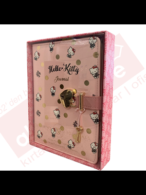 Victorias Journals 13x18 Hello Kitty Hush Hush Kilitli Çiz.defter Kutulu 160 Yp 525-1915