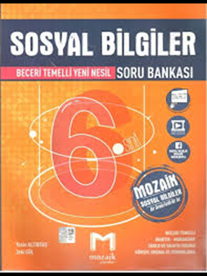 Mozaik Yay.- 6.sınıf Sosyal Bilgiler Soru Bankası 2425