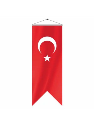 Kale 70x200 Raşel Kırlangıç Türk Bayrağı