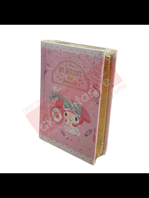 Victorias Journals A7 My Melody Çizgili Günlük 368 Sayfa 525-1992