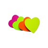 Notix 70*70mm Neon Kalp Yapışkanlı Kağıt M.renkler N-n-k-fp