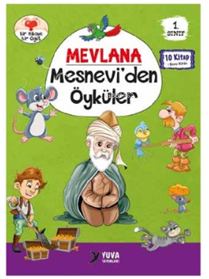 Mevlana Mesnevi'den Öyküler 1.sınıf 10 Kitap - Yuva Yayınları