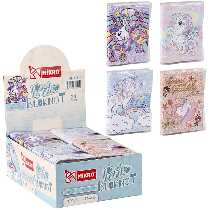 MİKRO A7 CIRTLI NOT DEFTERİ UNİCORNS NT-105