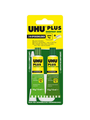 Uhu Plus Endfest 300 Ekstra Güçlü Yapıştırıcı 2 Li (18 Gr+ 15 Gr\15ml) Uhu41911-45640