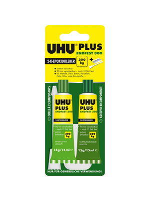 Uhu Plus Endfest 300 Ekstra Güçlü Yapıştırıcı 2 Li (18 Gr+ 15 Gr\15ml) Uhu41911-45640