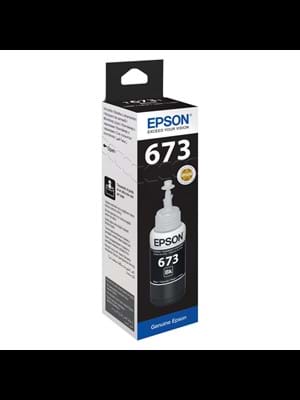 Epson T6731 70 Ml Black Refil C13t67314a L800