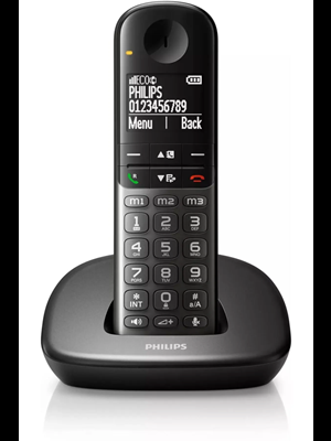 Philips Xl4901ds 1.9" Ekran Handsfree Dect Telsiz Telefon Siyah