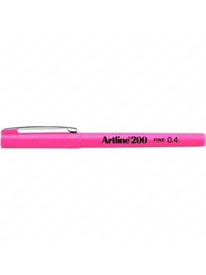 Artline 200n Fıne Keçe Uçlu Yazı Kalemi 0.4 Mm Pembe Lv-a-ek-200n