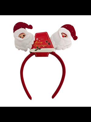 Nedi Yılbaşı Noel Baba Figürlü Taç 13323