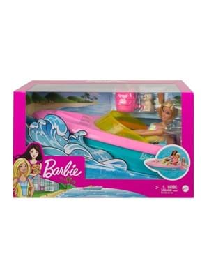 Barbie Bebek ve Teknesi Oyun Seti Grg30