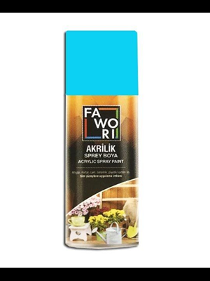 Fawori 400 Ml Akrilik Sprey Boya Açık Mavi Ral5012
