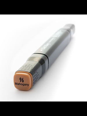 Del Rey Twin Çift Uçlu Marker Kalem Br96 Mahogany