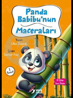 Panda Babibu'nun Maceraları 10 Kitap (1. Sınıflar İçin) - Yuva Yayınları