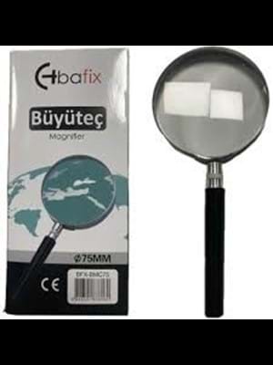 BAFİX 75 MM BÜYÜTEÇ CAM METAL ÇERÇEVE BFX-BMC75