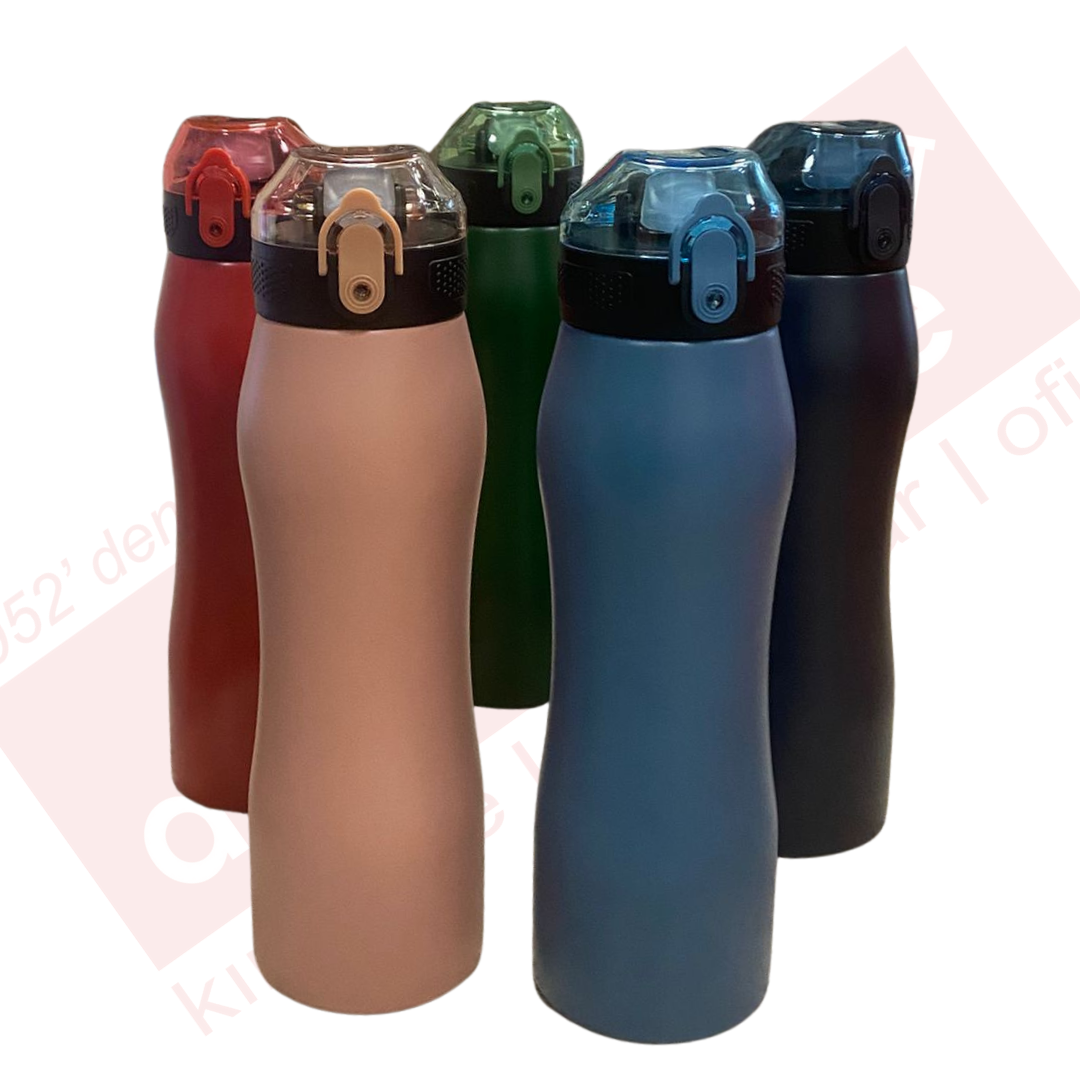 MİKRO 750 ML ÇELİK MATARA MT-6033