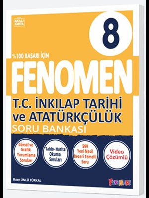 Fenomen Yay.-8.sınıf T.c.inkılap Tarihi ve Atatürkçülük Soru Bankası 2425