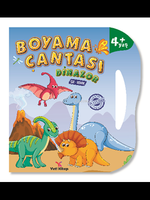 Boyama Çantası - Dinozor - Yeti Kitap