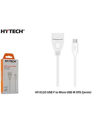 Hytech Hy-x110 Usb F To Micro Usb M Otg Çevirici