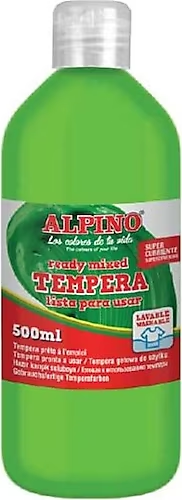 ALPİNO TEMPERA 500 ML SULUBOYA AÇIK YEŞİL 411933