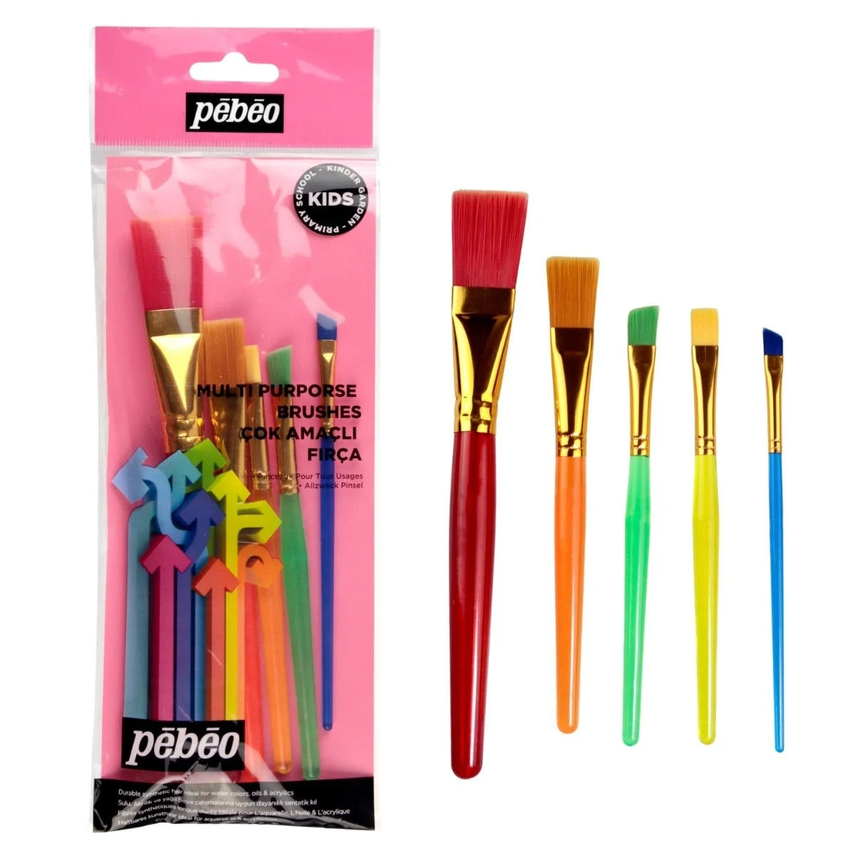 PEBEO KİDS FIRÇA SETİ 5"Lİ SET-KİDS