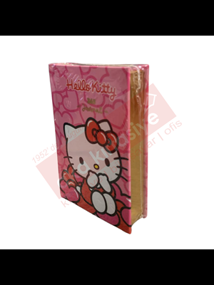 Victorias Journals A7 Hello Kitty Çizgili Günlük 368 Sayfa 525-1989