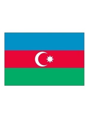 Kale 100x150 Raşel Yabancı Devlet Bayrağı Azerbaycan