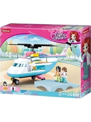 Sluban Girls Dream Helikopter 163 Parça (lego) 1016000119000