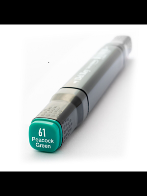 Del Rey Twin Çift Uçlu Marker Kalem Bg61 Peacock Green