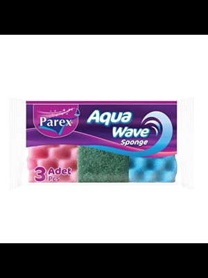 Parex Aqua Wave Sünger 3"lü S1807519-1