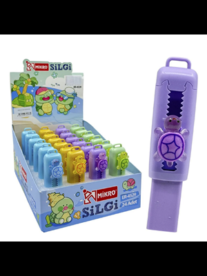 Mikro Turtles Sürgülü Silgi Er-4529