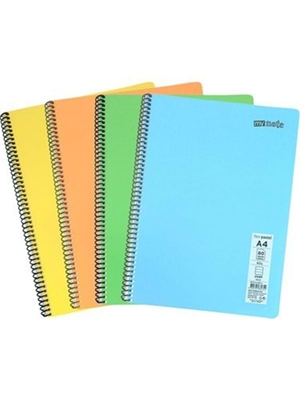 Umur Mynote Flex White A4 Pp Kapak Spiralli Defter Kareli 80 Yp Myn-fw-a4-80k