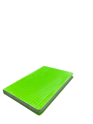 Bayındır A6 (10.5x16) Sert Kapak Defter Neon Yeşili Çizgili 128 Yp Bad0700
