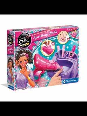 Clementoni Crazy Chic - Işıltılı Tırnaklar Cle-15179