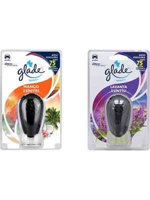 Glade 7ml Araç Kokusu Muhtelif Çeşitler