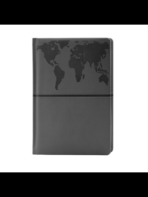 Promiks 17x24 Termo Deri Günlük Çizgili Ajanda Siyah Aj42280 (2026)