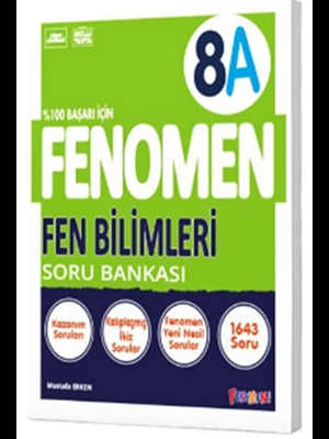 Fenomen Yay.-8.sınıf Fen Bilimleri Soru Bankası A 2425