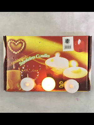 Nedi Pilli Işıklı Mum Tea Lıght 10802