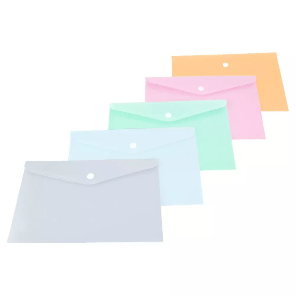 KRAF A4 ÇITÇITLI DOSYA PASTEL RENKLER 1279