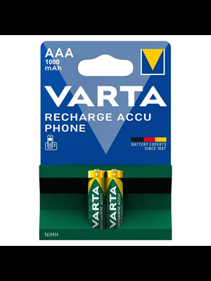 Varta Aaa 1000mah Şarjlı Pil 2"li