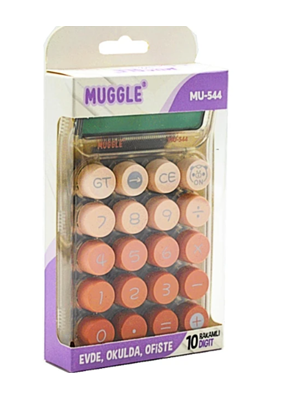 Muggle 10 Haneli Hesap Makinesi Mu-544