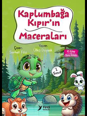 Kaplumbağa Kıpır'ın Maceraları 10 Kitap (1. Sınıflar İçin) - Yuva Yayınları