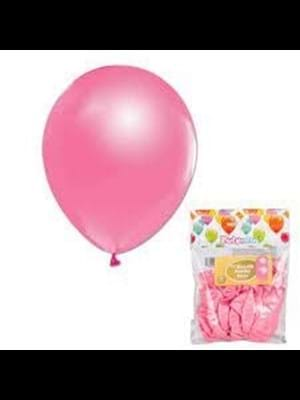 Nedi Party Marty 12" Metalik Balon Pembe 20"li 12141