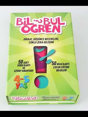 Mavi Panda Yay.-bil Bul Öğren 4-5 Yaş