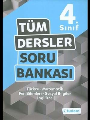 Tudem Yay.-4.sınıf Tüm Dersler Soru Bankası 2324