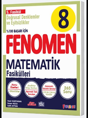 Fenomen Yay.-8.sınıf Matematik 5.fasikül 2425